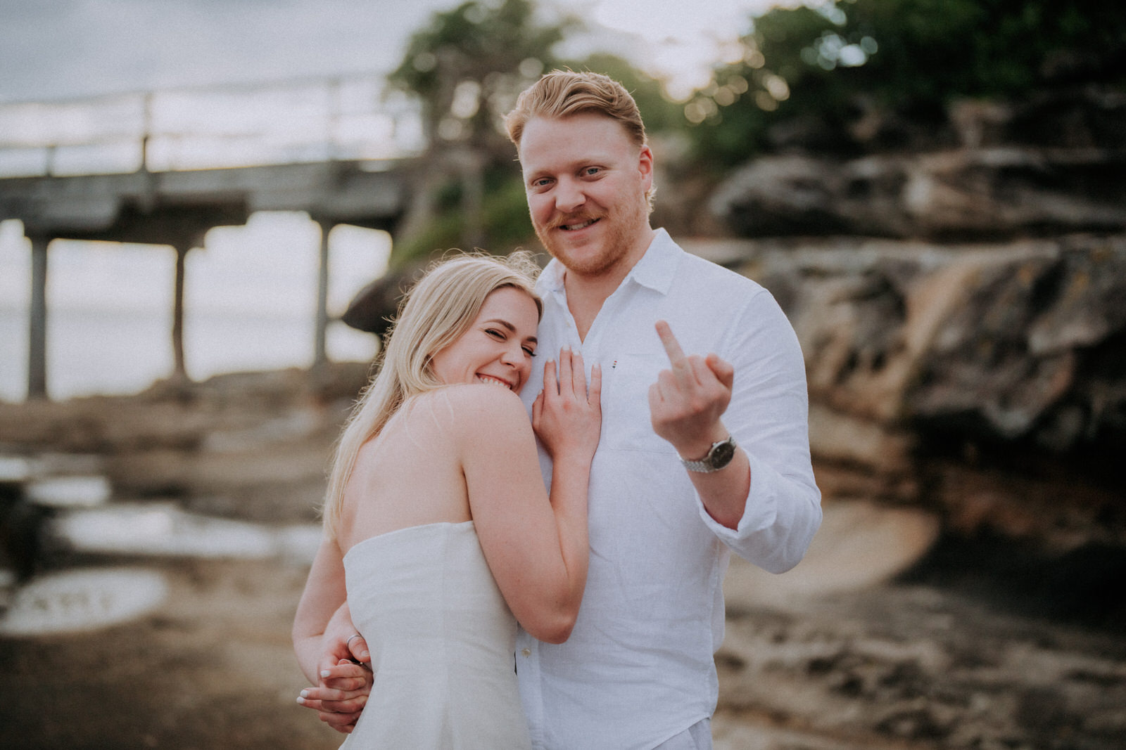 Emily & Matt, La Perouse Engagement